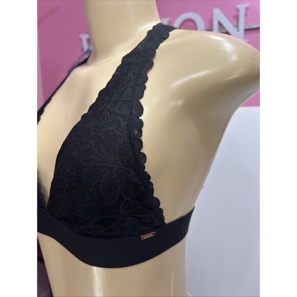 Victoria's Secret Women's Bralette Bra ZS XS Black Lace - Picture 2 of 5